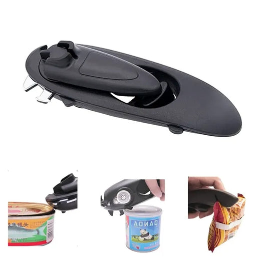 Multifunctional Can Opener Eight in one Hand Cranked