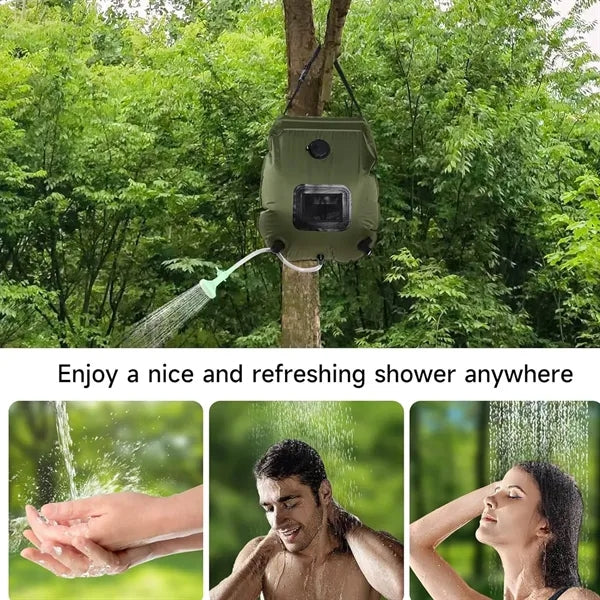 20L Solar Heating Camping Shower Bag