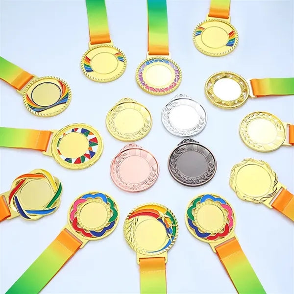 2.56" Metal Award Medal with Lanyard
