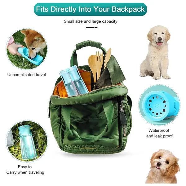 19 OZ Portable Dog Water Bottle