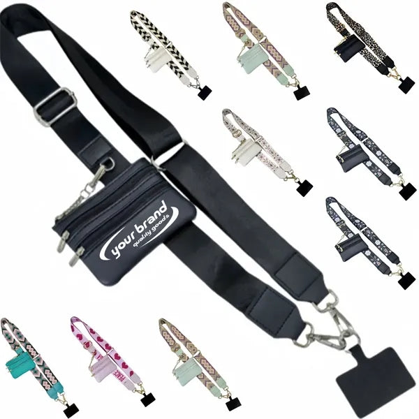 Phone Lanyard Adjustable Wallet Crossbody