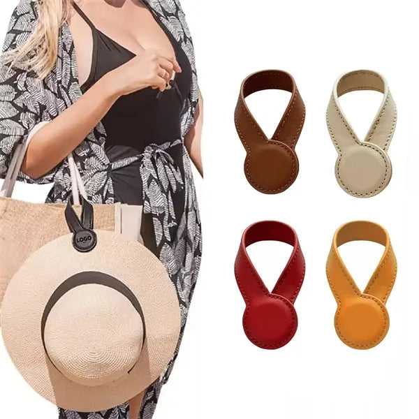 Leather Magnetic Hat Clip