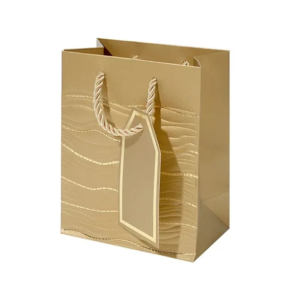Business Wave Pattern Gift Jewelry Paper Bag