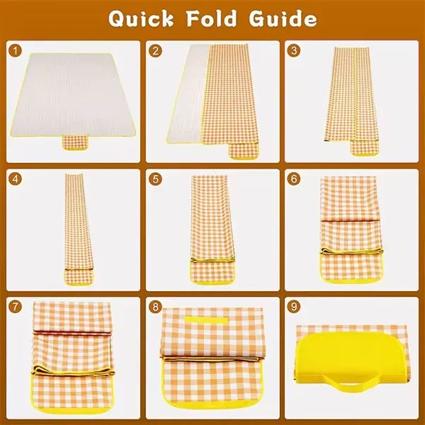 Foldable Waterproof Outdoor Picnic Blankets