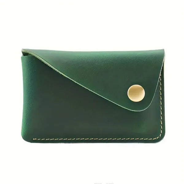 Slim Credit Card Case Holder Compact Leather Wallet
