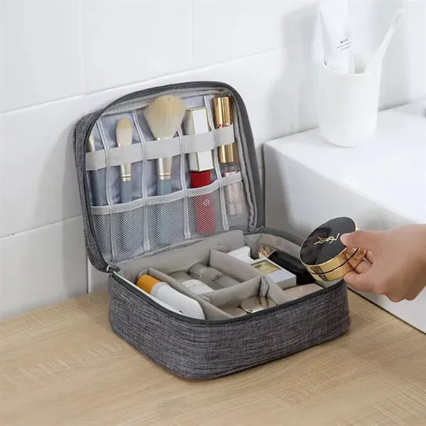 Portable Electronics Organizer Travel Cable Organizer Bag