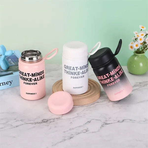 12 Oz. Stainless Steel Insulated Cup with Rope