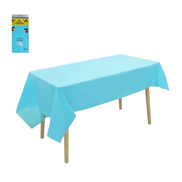 Solid Disposable Rectangular Tablecloth