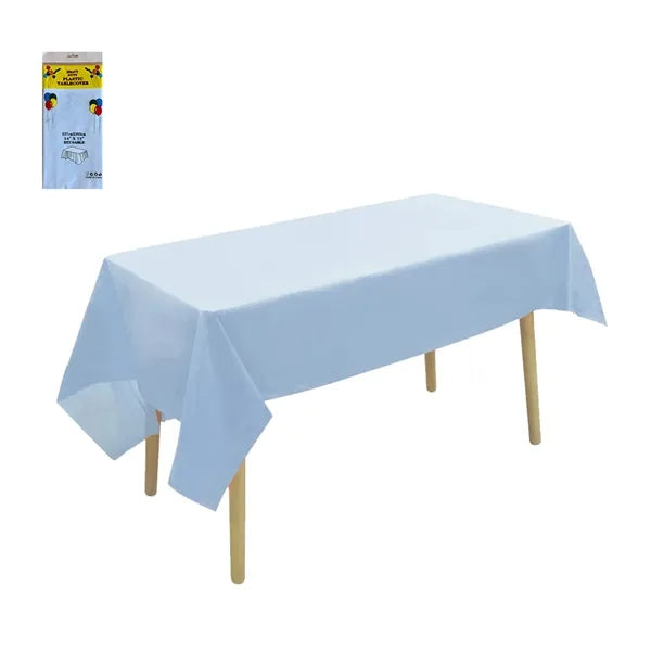 Solid Disposable Rectangular Tablecloth