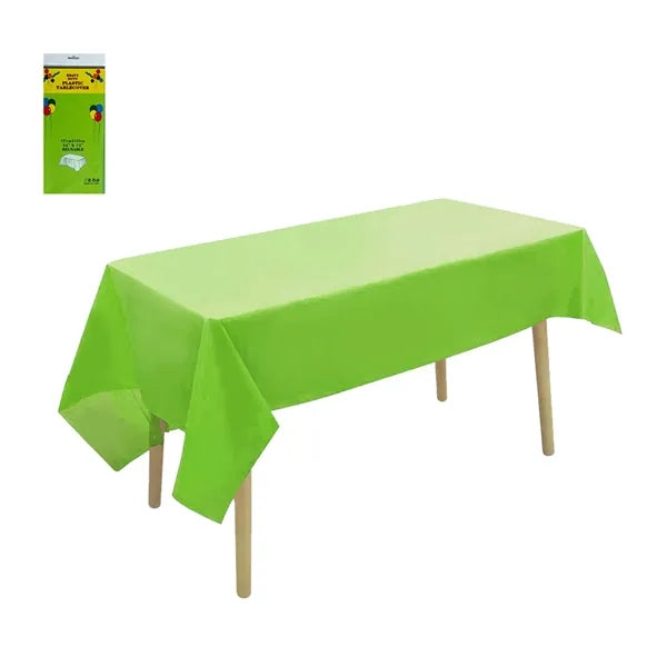 Solid Disposable Rectangular Tablecloth