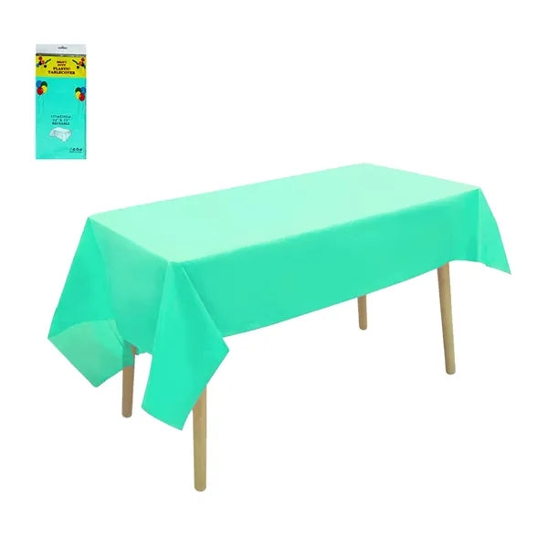 Solid Disposable Rectangular Tablecloth