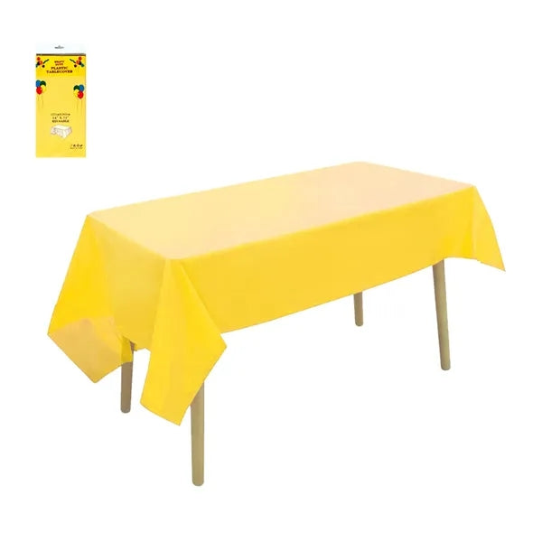 Solid Disposable Rectangular Tablecloth