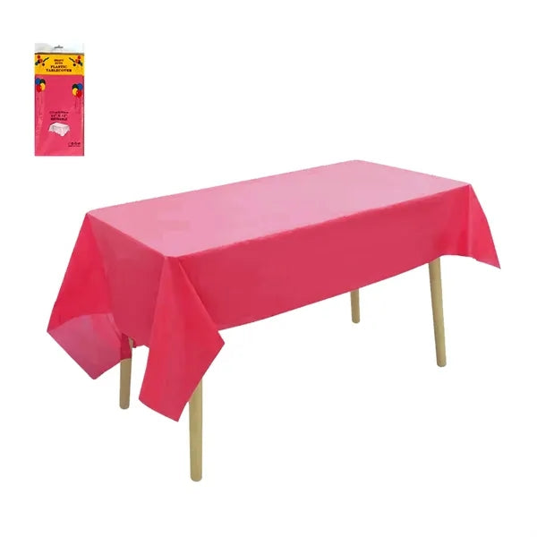 Solid Disposable Rectangular Tablecloth