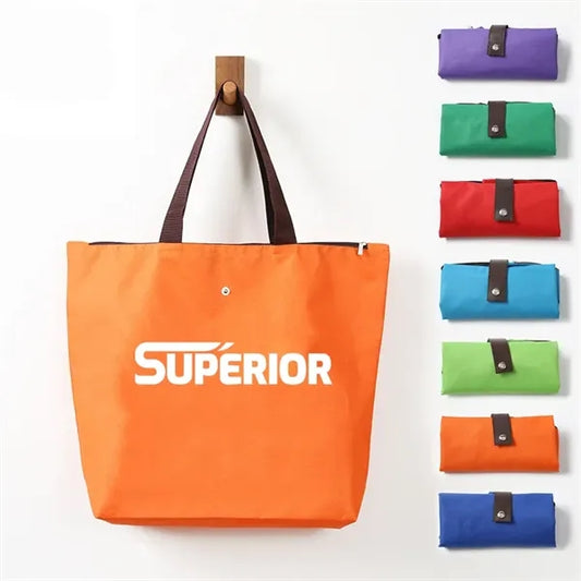 Oxford Foldable Grocery Tote Bags