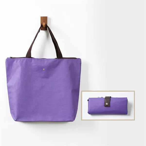 Oxford Foldable Grocery Tote Bags