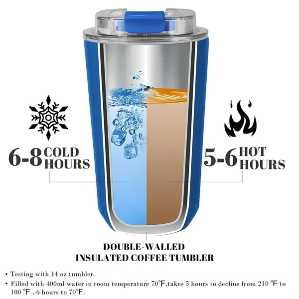 13oz Double Walled Coffee Tumbler