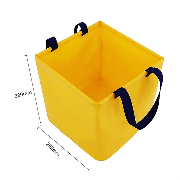 Collapsible Portable Storage Bucket Container