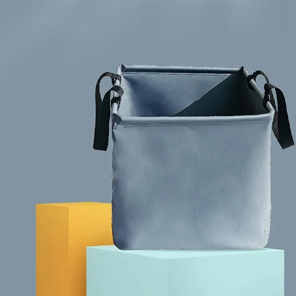 Collapsible Portable Storage Bucket Container