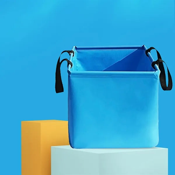 Collapsible Portable Storage Bucket Container