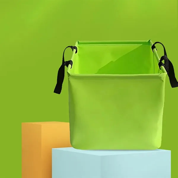 Collapsible Portable Storage Bucket Container