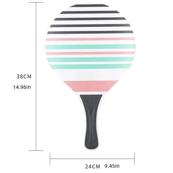 Beach Paddle Ball Set