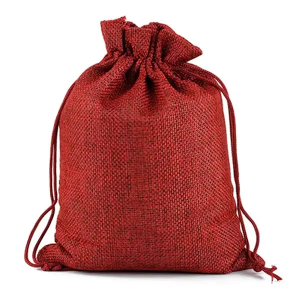 Medium Natural Burlap Pouches