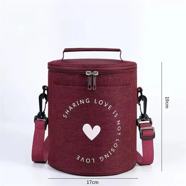 Non - Woven Round Cooler Bag