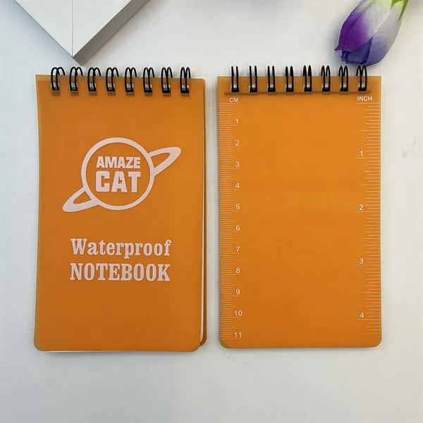 Small Top Spiral Notebook Pocket Notepad with Lined Pages