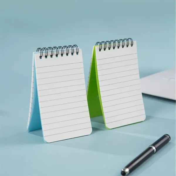 Small Top Spiral Notebook Pocket Notepad with Lined Pages