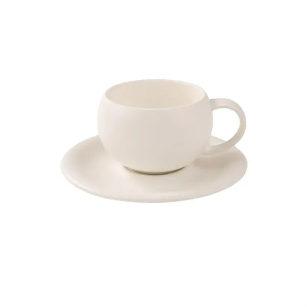 10 Oz. Ceramic Coffee Cup with Saucer