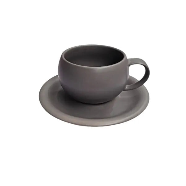 10 Oz. Ceramic Coffee Cup with Saucer