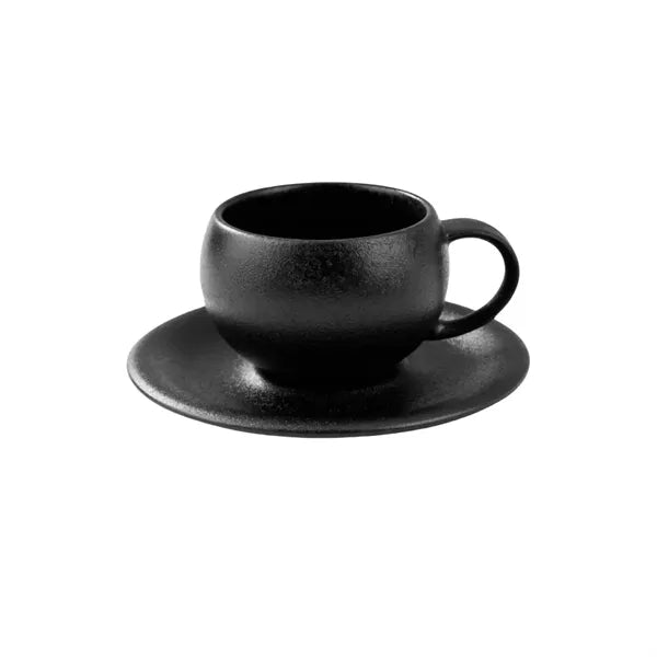 10 Oz. Ceramic Coffee Cup with Saucer