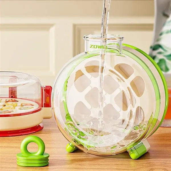 2 in 1 Water Bottle Ice Cube Tray