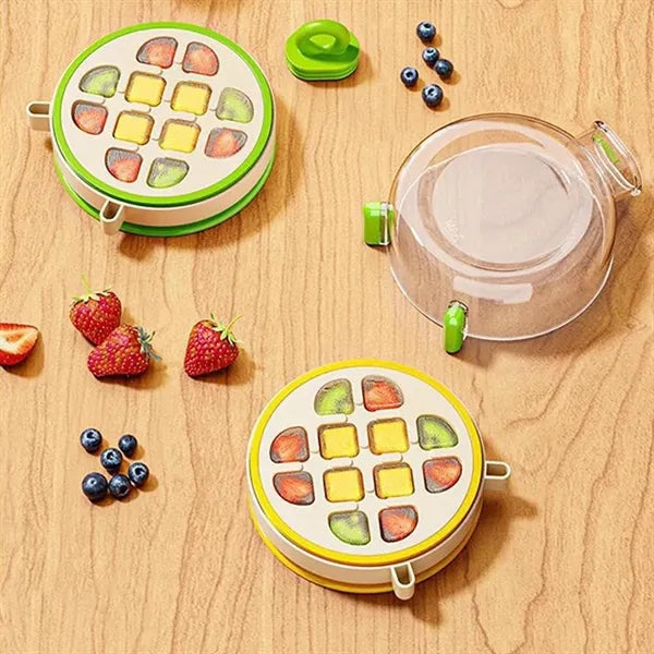 2 in 1 Water Bottle Ice Cube Tray