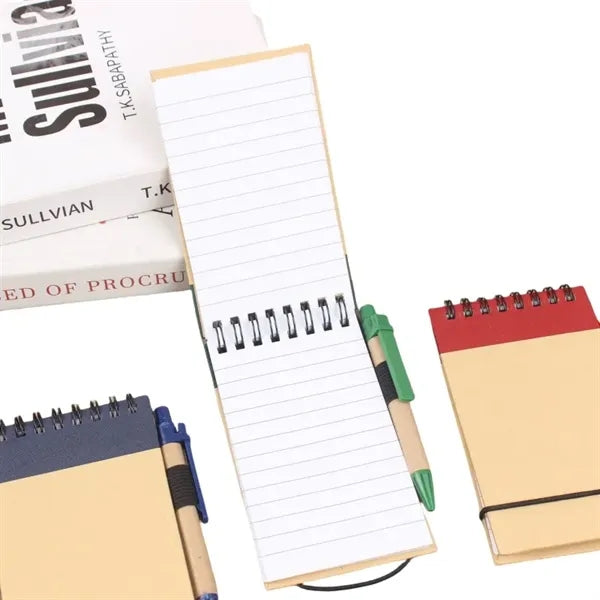 Spiral Notebook with Pen