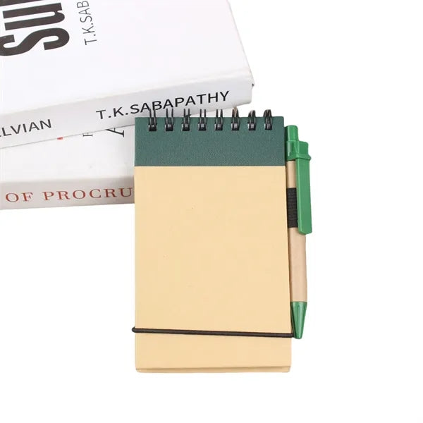 Spiral Notebook with Pen