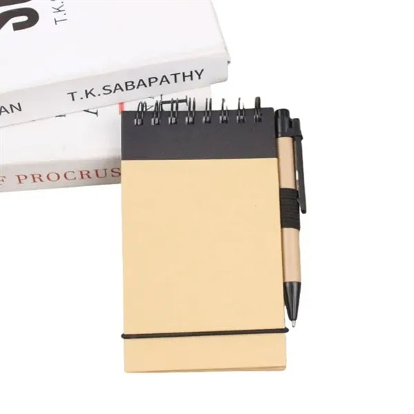 Spiral Notebook with Pen