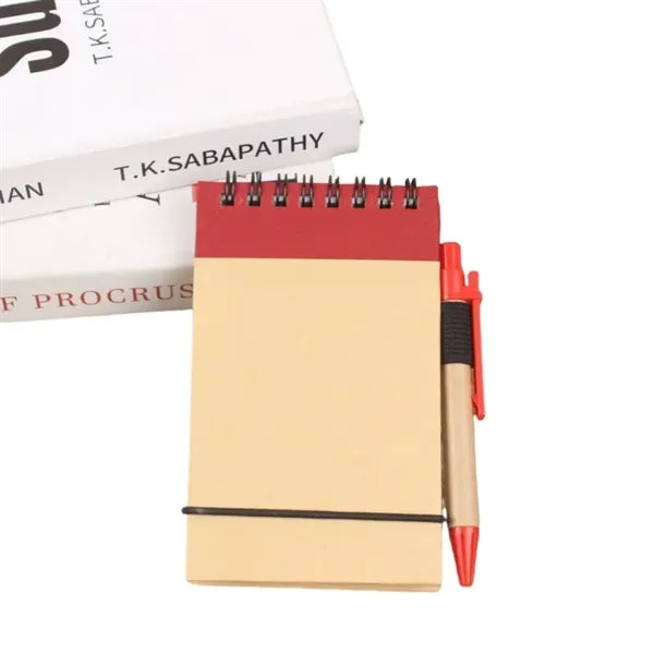 Spiral Notebook with Pen