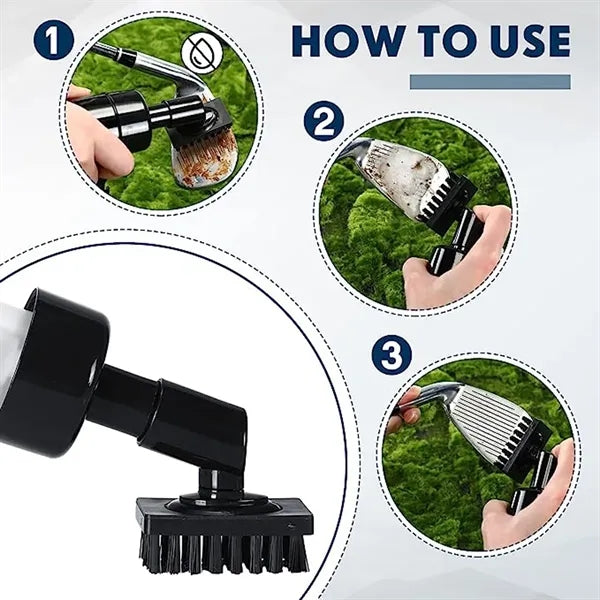 Professional Retractable Golf Cleaning Brush