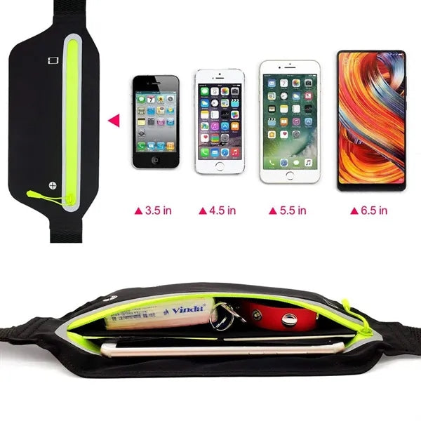Waterproof Large Fanny Pack Slim Waist Bag