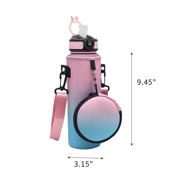 32 Oz Water Bottle Sleeve With Pocket