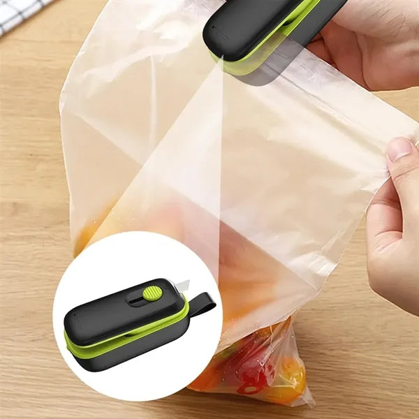 2 in 1 Mini Bag Heat Portable Chip Sealer with Cutter
