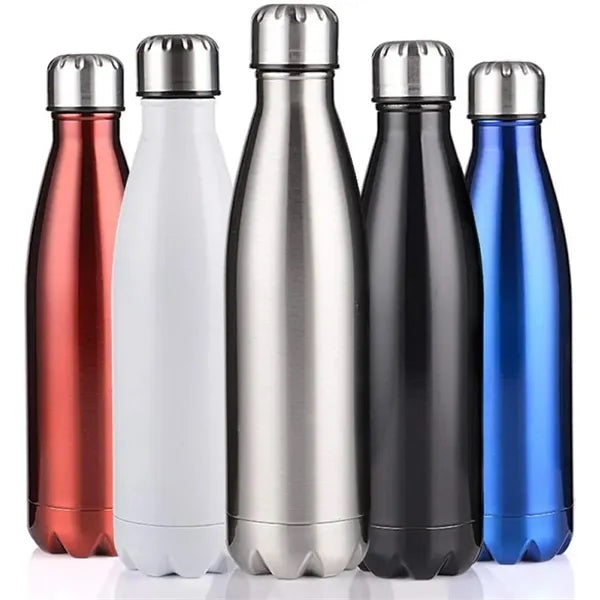 17 oz. Double Wall Stainless Steel Vacuum Bottle