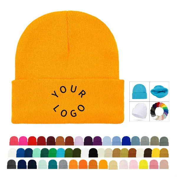 Knitted Hat Toddler Acrylic