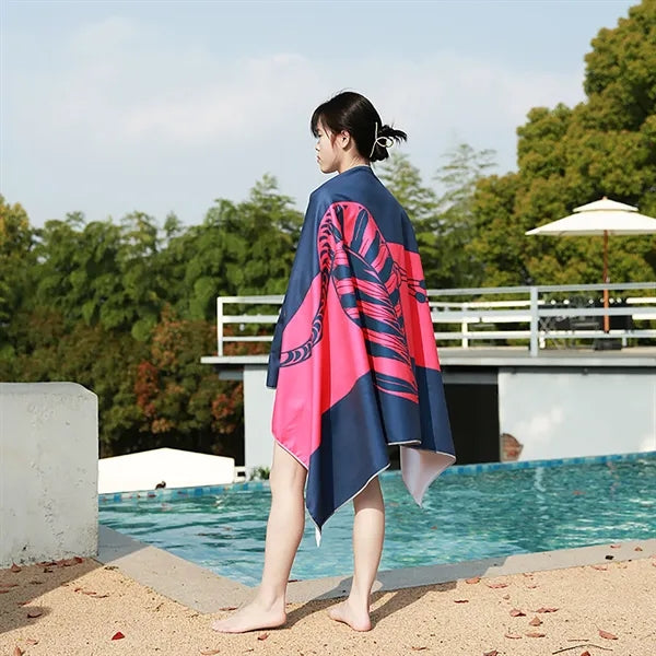 Microfiber Printed Beach Towel Travel Gifts