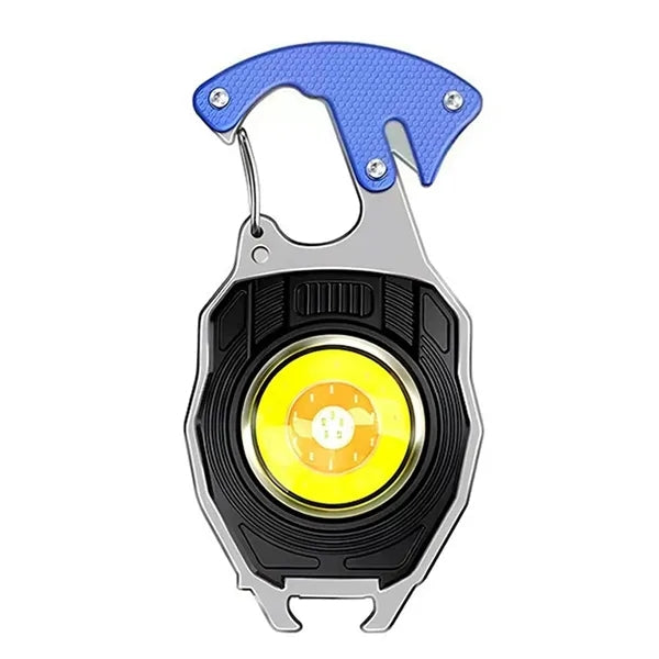 Aluminum Keychain Flashlight - Multifunctional Outdoor Tool