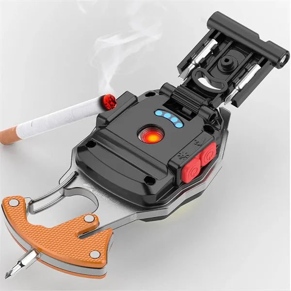 Aluminum Keychain Flashlight - Multifunctional Outdoor Tool