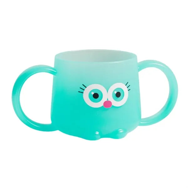 8.5oz PP Material Color-Changing Baby Cup w/ Handles