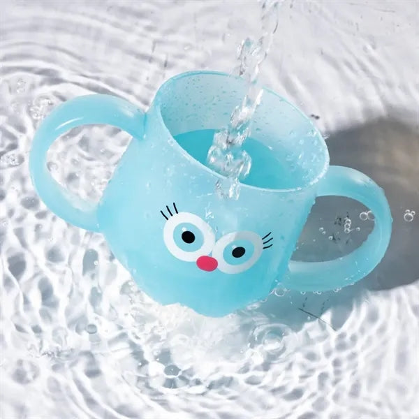 8.5oz PP Material Color-Changing Baby Cup w/ Handles
