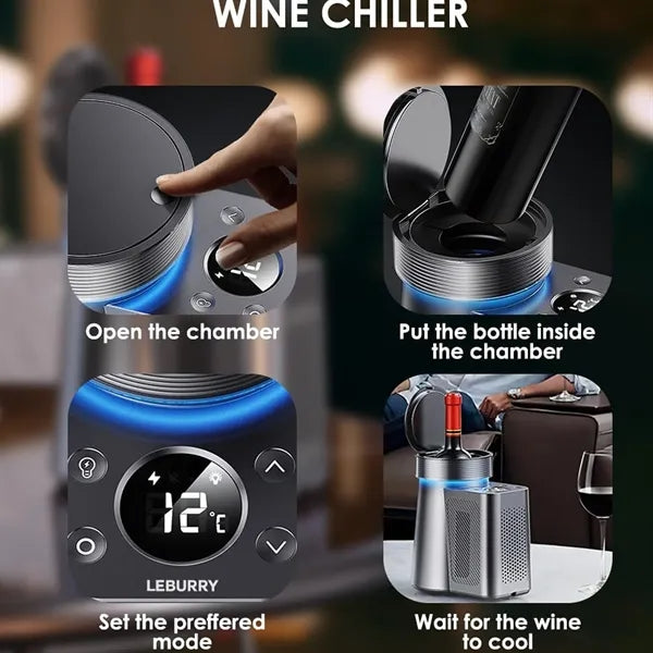Electric Wine Cooler with LED Display